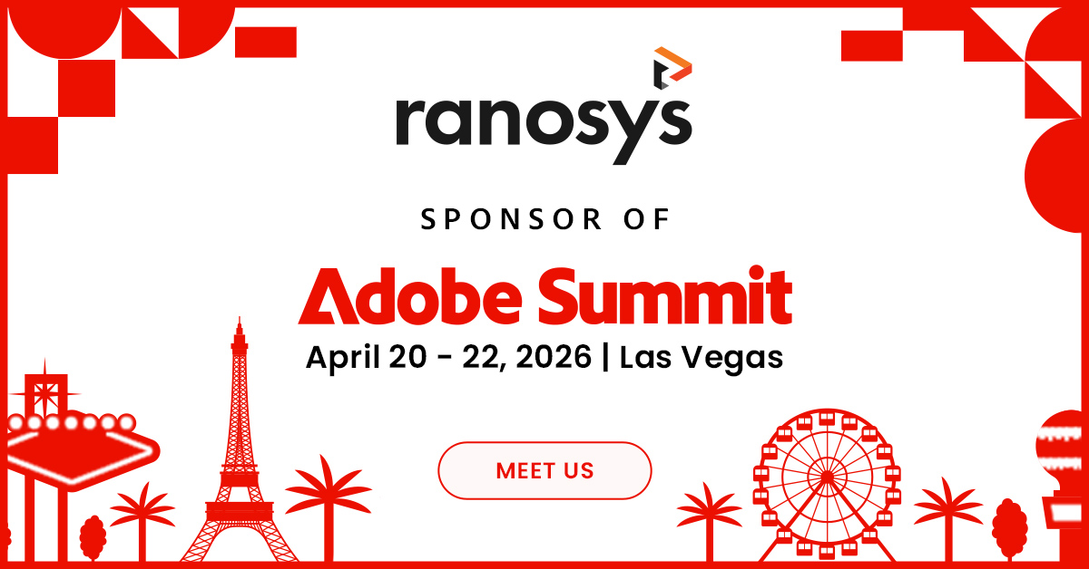 Ranosys is sponsoring the Adobe Summit 2026 – The Digital Experience Conference