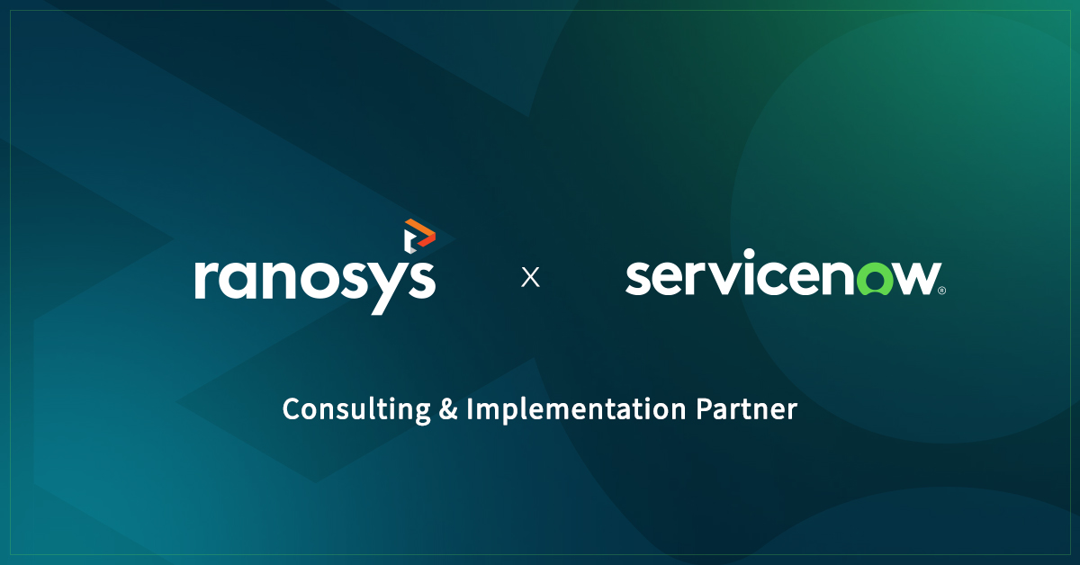 Ranosys Announces ServiceNow Partnership to Accelerate AI-driven workflows