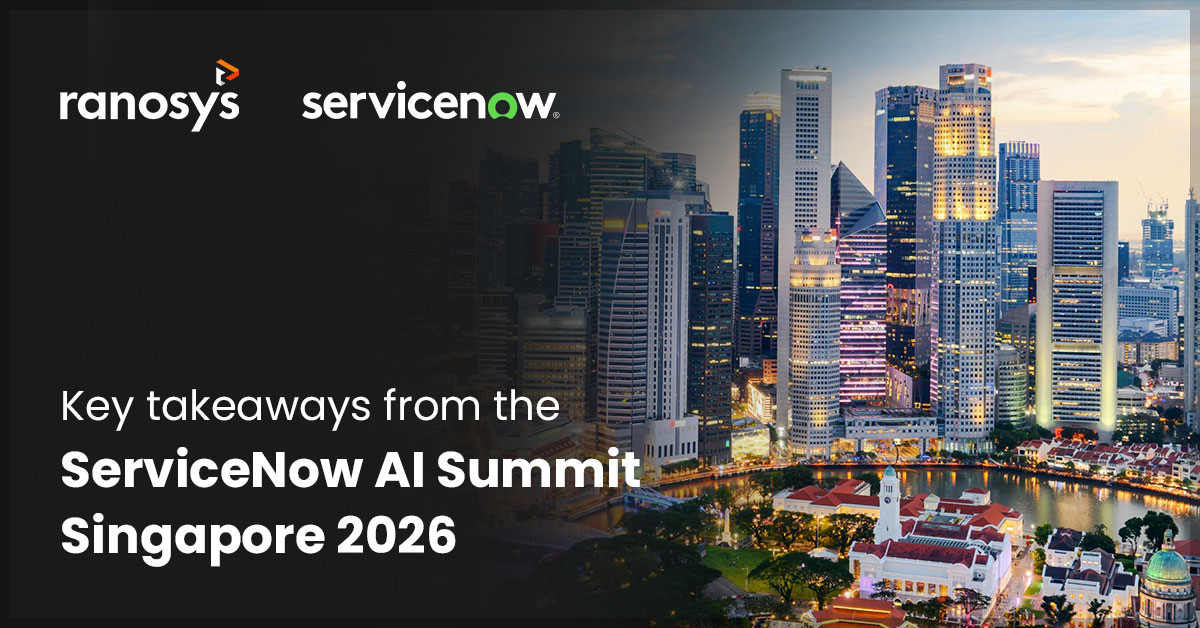 Key takeaways from the ServiceNow AI Summit Singapore 2026